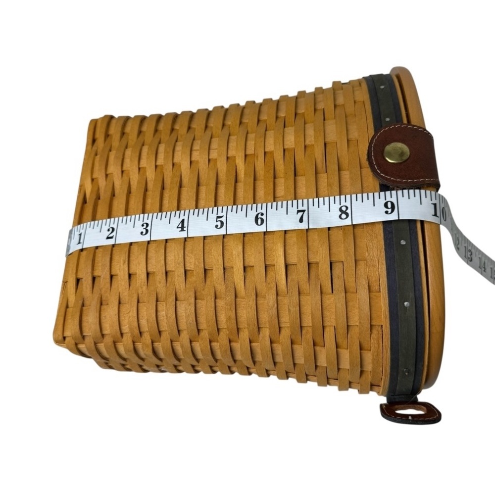 Longaberger CC 2000 Saddlebrook Country Estates L & S Purse Basket Mom/Daughter - Picture 11 of 16